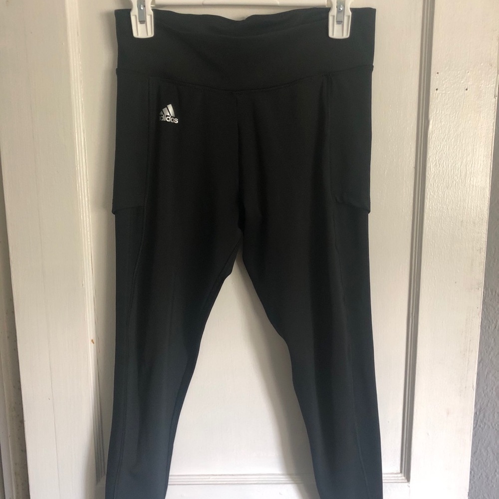 Adidas Black Yoga Pants